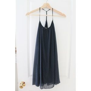 A&F Chiffon T-Back Dress, Size S